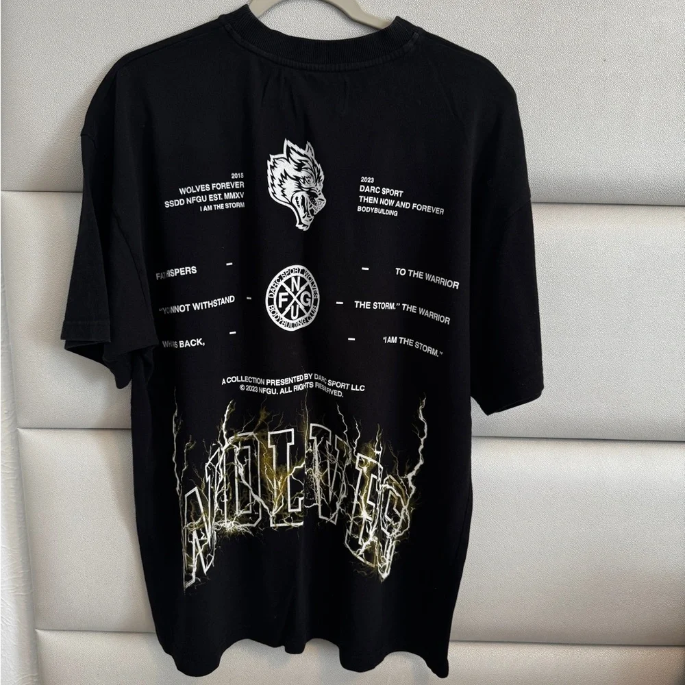 Darc Sport Black Wolves Graphic Tee - Picture 1 of 4